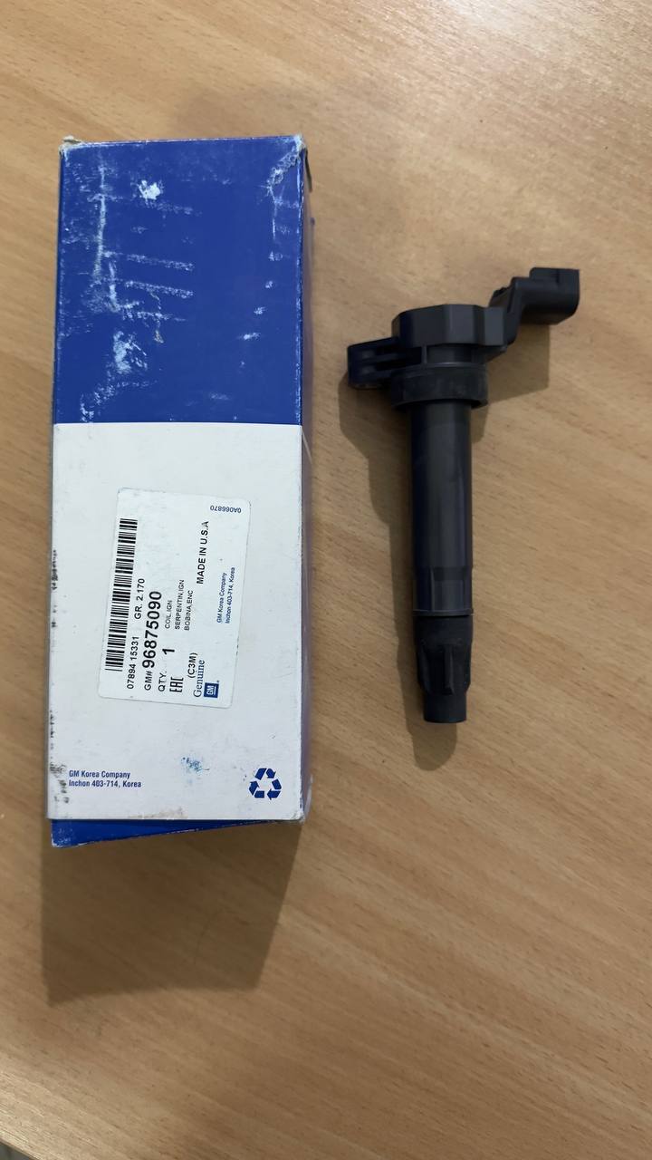 КАТУШКА ЗАШИГАНИЯ В СБОРЕ Lacetti, Nexia-3 - 96875090